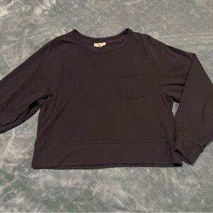Madewell Brown Knit Top‎ S